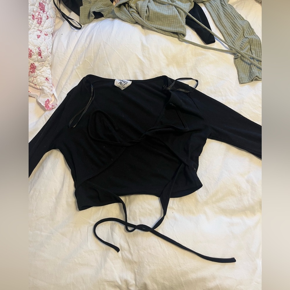 Princess Polly cropped long sleeve